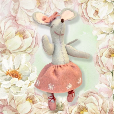 Mini Kit - Little Mouse Ballet Dancer  - Corinne Lapierre