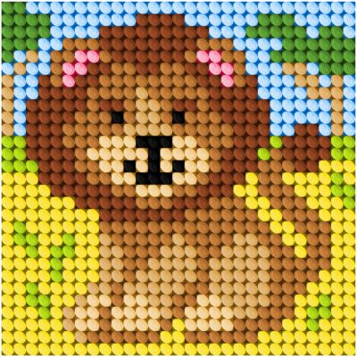 Lion - Tapestry Kit - Orchidea