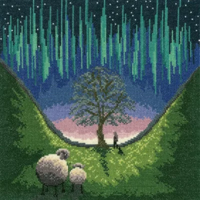 Sycamore Gap - Lucy Pittaway - Counted Cross Stitch Kit - Bothy Threads