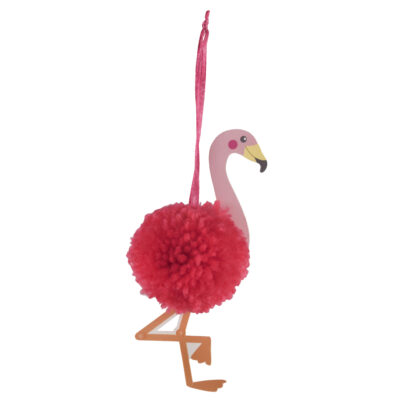 flamingo pom pom kit