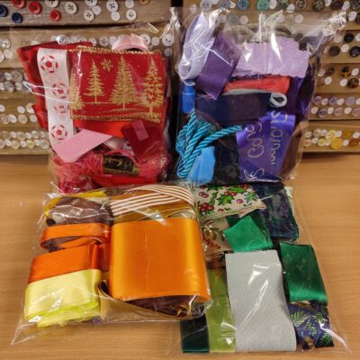 Ribbon & Lace Bit Bags- 100g